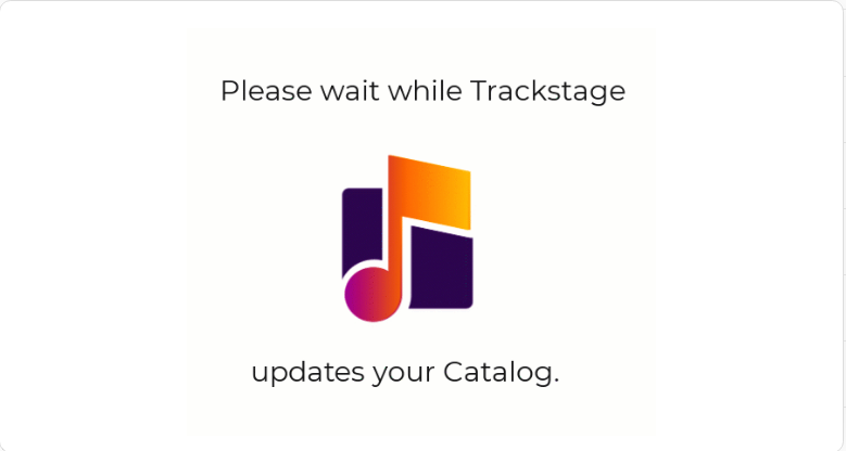 Clicking the Link Tracks button in the TrackStage Side Menu.